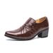 Men's Business Formal British Casual Patent Youth Work Large Size Leather Shoes 37-45_vogvips.com