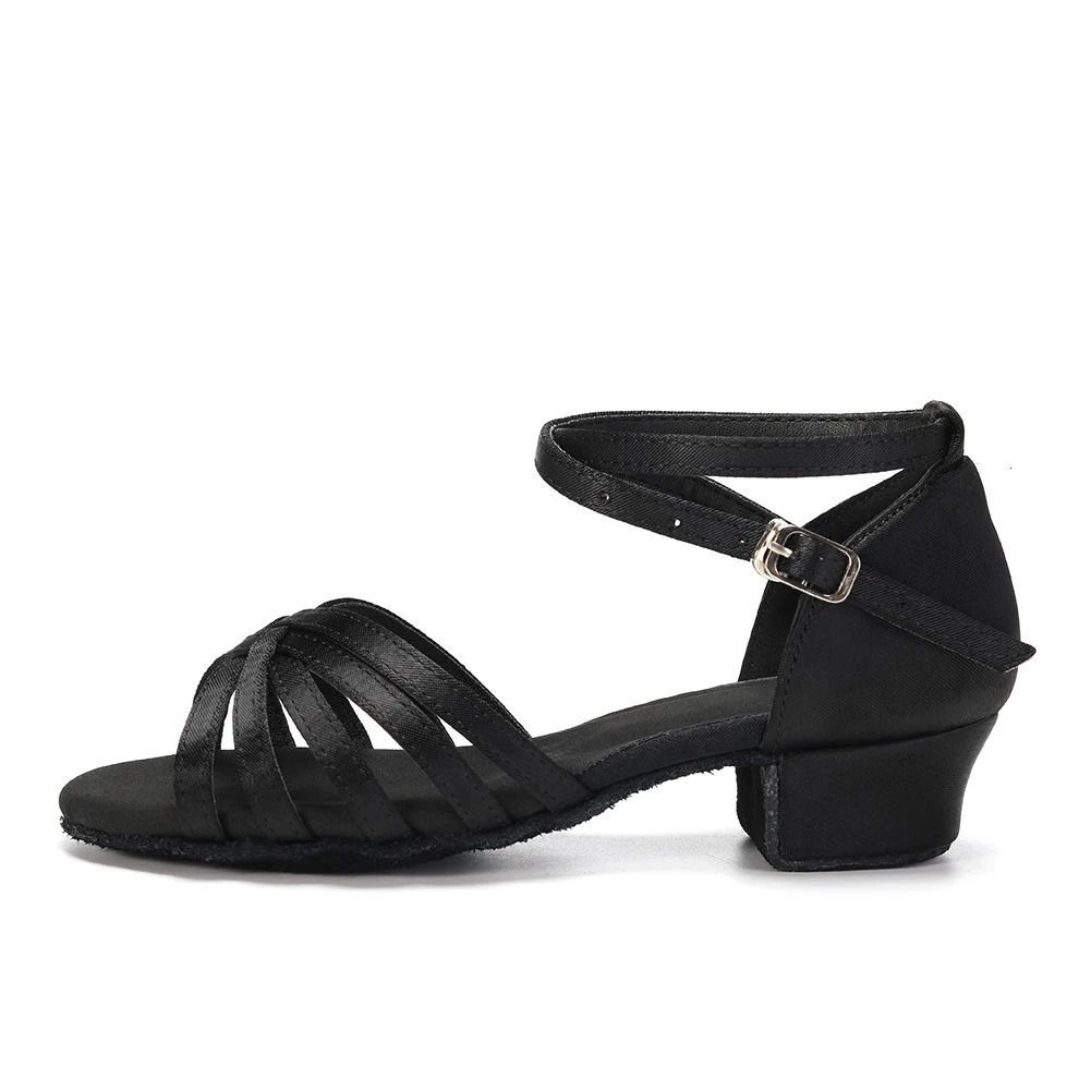 HROYL Latin Dance For Women Girls Shoes Heeled Sale Promotion 5 Kinds Of Colors 3 5cm Heels 250521_vogvips.com