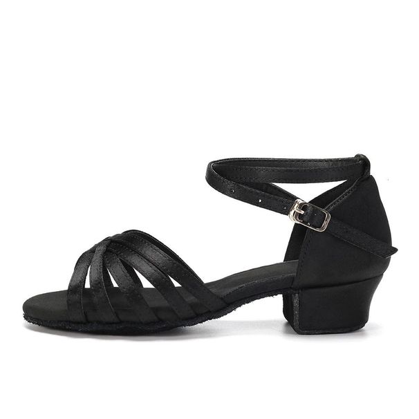 HROYL Latin Dance For Women Girls Shoes Heeled Sale Promotion 5 Kinds Of Colors 3 5cm Heels 250521_vogvips.com