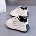 2026 New Spring Women's White Sneakers Korean Version Ins For Female Students Casual Sports Versatile Skate Shoes Street_vogvips.com