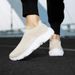designerFactory Direct Sales Men Sneakers Running Casual Walking Breathable Mesh Lightweight Sock Shoes Runner_vogvips.com