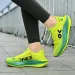 Women And Men's Lightweight Blue Purple Gradient Mesh Running Shoes Breathable Upper Daily Outfit_vogvips.com