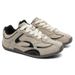 Gu Yun | Korean Version 2025 Autumn New Flat Bottomed German Training Women's Pink Brown Three Color Forrest Gump Casual_vogvips.com