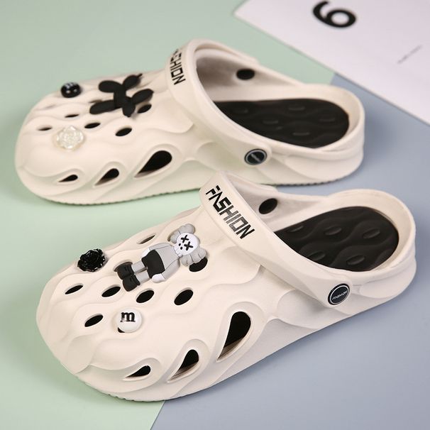 Cross-border Women's Summer Thick-soled Closed-toe Outdoor Soft-soled Super Popular Non-slip Clogs And Sandals,_vogvips.com