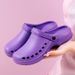 Surgical Doctor Nurse Operating Room Slippers Laboratory Unisex Non-Slip EVA Closed-Toe Cleanroom Work Shoes_vogvips.com