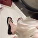 Rhinestone For Women, 2026 New Summer French-style Flat Beach Shoes, High-end Thong Sandals_vogvips.com