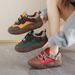 Autumn Wom's New Breathable Childr's Korean Version Versatile Thick Sole Anti Slip Sports Casual Board Dad Shoes_vogvips.com