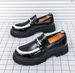 2025 Spring And Summer New Casual Men's Coarse Heel Sleeve Large Size Le Fu Fashionable, Versatile, Comfortable, Simple_vogvips.com