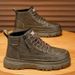 Men's Martin Spring Autumn 2025 New British Style Casual Versatile Thick Sole Non-Slip Motorcycle Leather Boots_vogvips.com