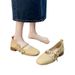 2025 Square Toe Soft Sole Bridesmaid Not Tiring For Feet. Autumn And Winter Mary Jane Ladies' Are Paired With Skirts,_vogvips.com