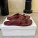 Summer 2026 Women's Genuine Leather Flip Flops Flat Sandals Fashionable Versatile Soft Sole Comfortable Outdoor Beach Slippers Red Black_vogvips.com