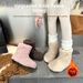 8cm Height Increasing Potato Snow Boots For Women 2025 Autumn Winter Fleece Lined Thickened High Heel Warm Cotton Shoes_vogvips.com