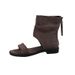 2025 Summer New Roman Casual Thong Retro Handmade Flat Hollow Versatile Women's Sandals_vogvips.com