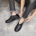 Shoe Shop Genuine Leather Slip-On Soft Sole Pure Loafers First Layer Cowhide Casual Men's Shoes_vogvips.com