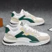 Mens Retro Color Block Casual Sneakers Breathable Comfortable Non Slip Thick Sole Walking Shoes For Daily Streetwear And_vogvips.com