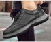 Men's Shoes Casual Leather Shoes Sports Casual Shoes Leather Surface Small White Hiking Off-road Sports Sole_vogvips.com