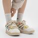 Dreadlock Rope Distressed Lace Bread Men Ins Trend Niche Versatile Color Block Low-top Skate Shoes 2023 Summer_vogvips.com