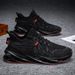 Flyweave Sports Shoes Breathable Fashion Sports Casual Shoes Four Seasons Lightweight Outdoor Running Men's Shoes_vogvips.com