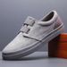 Autumn New Shoes For Men Casual Shoes Fashion Canvas Flat Skateboard Shoes Cool Slip-on Loafers_vogvips.com