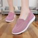 Old Beijing Cloth 2025 New Women's Breathable Flat Single Slip-On Soft Sole Mom Casual Shoes_vogvips.com