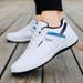 2025 Spring New Men's Shoes Korean Casual Single Shoe Leather Surface Wear-resistant Thin Low Cut Lightweight Running_vogvips.com