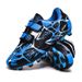 Soccer Shoes Soccer Cleats Football Boots Magic Tape No-Tie Soccer Shoes Children, Boys Girls, AG Long Spikes, TF Cleats, Suitable For Primary Seconda_vogvips.com
