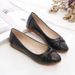 Beef Tendon Soft-soled Doudou Shoes, Mother One-pedal Pointed Flat-soled Shallow-mouth Women's Single Shoes_vogvips.com