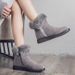 SHLIANG Women Heels For Trend Fur Ankle Boots Platform Snow Bota Feminina Light Short Winter Shoes Female S0398_vogvips.com