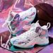 Basketball shoes Men's summer high top anti-slip wear-resistant rebound shock absorption shoes_vogvips.com