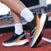 cushioning Rebound Running Shoes Men's Non-slip, Wear-resistant, Breathable And Comfortable Sports Shoes Men's Shoes_vogvips.com