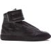 Women's Shoes Unisex Genuine Leather High Top Shoes Velcro Flat German Training Shoes Couple Style Fashionable And Versatile Autumn New_vogvips.com