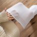 Black White Striped Long Socks Plus Size Elastic Over Knee Thigh High Stockings Autumn Winter Leg Warmers For Oversized_vogvips.com