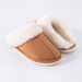 Cotton Autumn Winter Memory Foam Suede Fleece Warm Indoor Home Slippers For Men And Women_vogvips.com