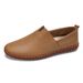 TerraStride Large Size Slip-On Handmade Stitched Loafers Spring Summer Top Layer Cowhide Hollow Men's Leather Shoes_vogvips.com