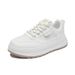Little White Shoes Female Students Thick-soled Heightening Shoes Sports Board Shoes Casual Street Shoes_vogvips.com