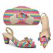 Stylish women's high-heeled pointed hollow sandals with a clutch set_vogvips.com