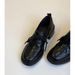 Soft Version~British Retro Soft Round-toe Lace-up Loafers, Versatile For Commuting, Chunky Heel Women's Leather Shoes_vogvips.com