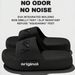 Unisex Couple Style Spring Summer Eva Soft-Soled Thick-Soled Cute Fashionable Heart-Shaped Ecg Design Slippers For_vogvips.com