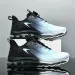 Mens Blue White Gradient Air Cushion Running Shoes Breathable Mesh Upper Non Slip Athletic Sneakers For Sports And Daily_vogvips.com