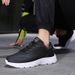 Spring Autumn Black Casual Men's Outdoor Sports Anti Slip Wear Resistant Waterproof And Breathable Running Student_vogvips.com