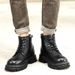 Men's Casual Men's Outdoor Low Heel Wind Tube Martin Boots Men's Boots_vogvips.com