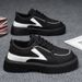 Men's Casual Sneakers With Thick Sole For Height Increase, Breathable & Comfortable Round-Toe Shoes For Daily Wear, Sizes 38-45 Versatile Daily Style_vogvips.com