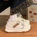 Mesh Thick Soled Sports Shoes For Women New Popular Platform Sole Casual Shoes Small Height Enhancing Dad Shoes_vogvips.com
