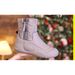Autumn Fleece-Lined Thickened Height-Increasing 4cm Snow Women's Winter 2025 New Versatile Waterproof Short Boots Cotton_vogvips.com