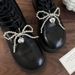 Ins Silver Bead Bow Heart Shoe Buckle Fashionable All Match Shoe Pendant Niche Shoelace Buckle Shoe Accessories_vogvips.com
