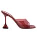 Manufacturer Wholesale Transparent Crystal For Women, New Summer Style Amina Wine Glass Heel Square Toe Fashion Sandals_vogvips.com