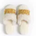 Sparkg Cotton Fashionable Home And Indoor Use Plush Slippers For Women 456_vogvips.com