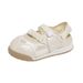 Little White Shoes Female Velcro Female Student Casual Through The Net Versatile Board Shoes Street Shot_vogvips.com