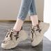 Squishy Dad Summer Mesh Breathable 2024 New Height Increasing Thick Sole Casual Trendy Sports Shoes For Women_vogvips.com