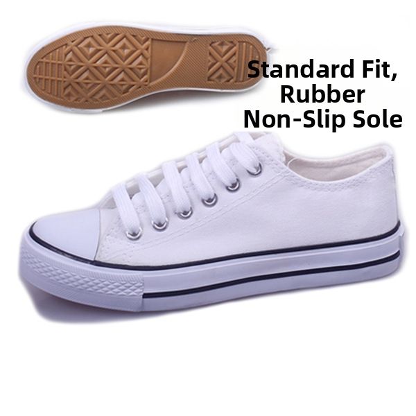 Women's Trendy Ulzzang Sneakers Canvas Shoes Korean Style Versatile Thin Design Summer New Classic Student Instagram Style_vogvips.com